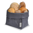 Laden Sie das Bild in den Galerie-Viewer, großer XXL Brotkorb // modern // veganes Leder als Stoff Alternative | faltbarer Krempelkorb 21cm Ø - CALUTEA