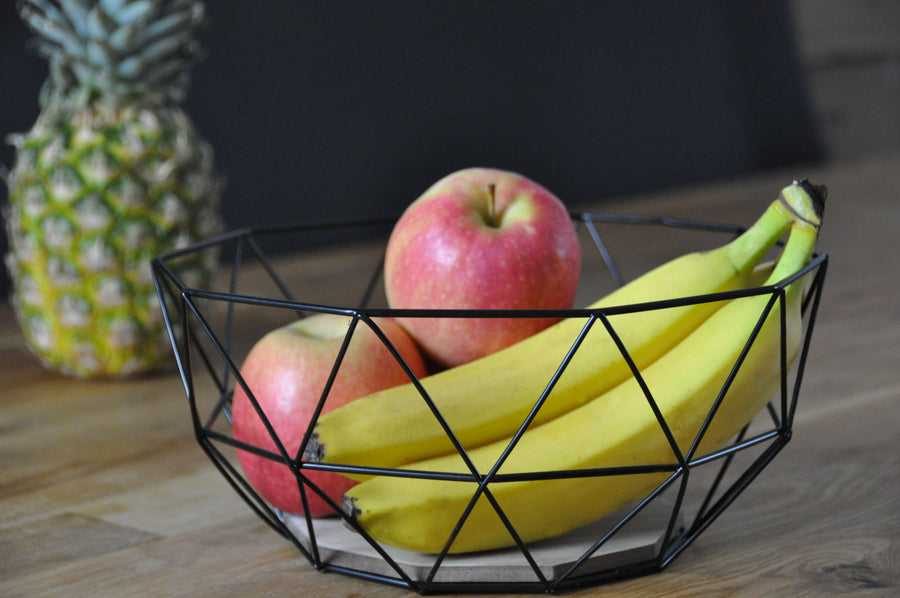 Moderner Obstkorb