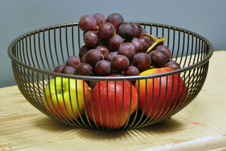 obst aufbewahrung design Moderne Obstetagere // Obstschale & Bananenhalter // Metall // Schwarz